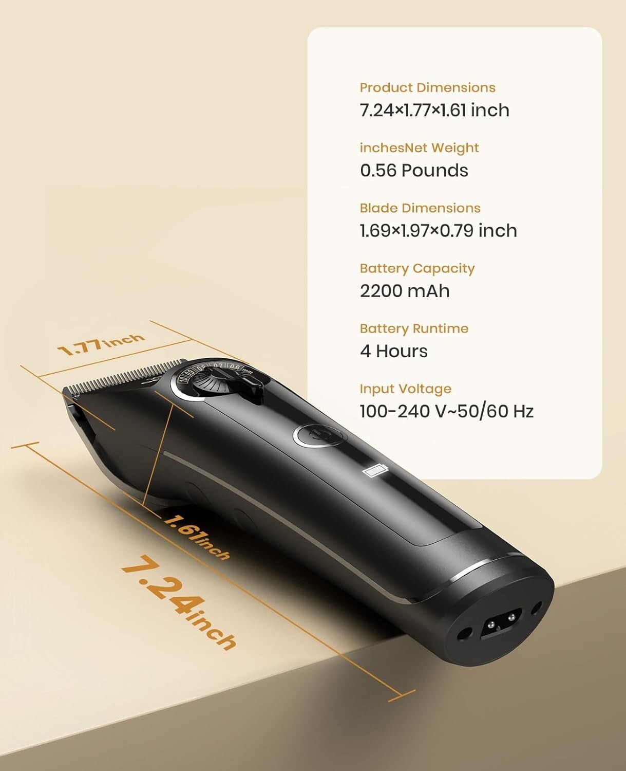 Dog Clippers for Grooming Doodles Poodles Thick Curly Hair,Low Noise Heavy Du...