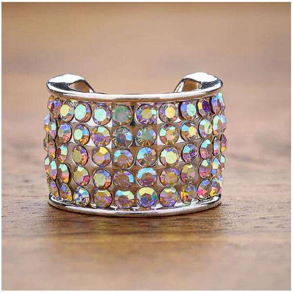 CharMED Stackable Personalize Stethoscope Bling Charm | Iridescent