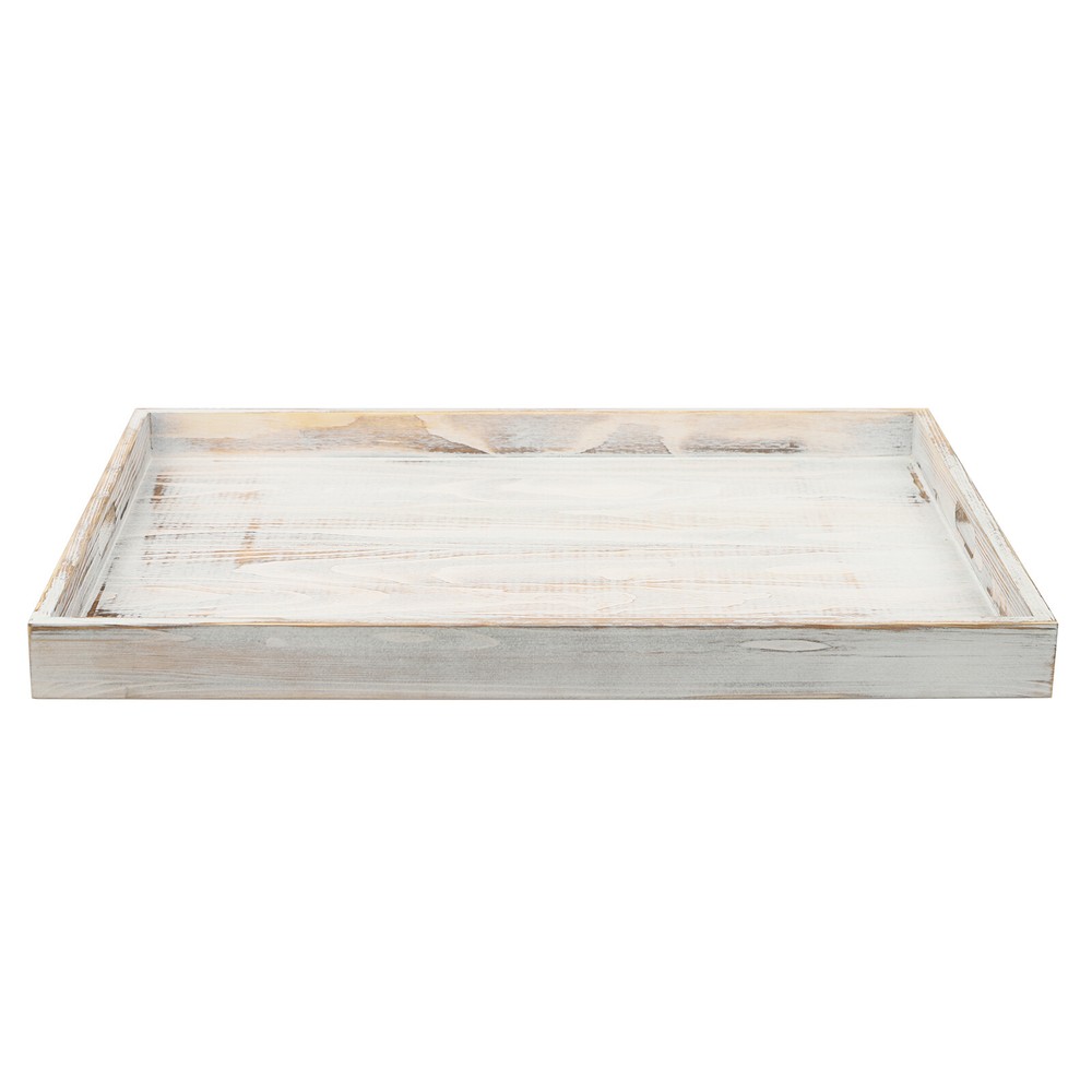 Stovetop Cover Kitchen Rectangular Serving Tray Tabletop Dish Display 29" x 22"