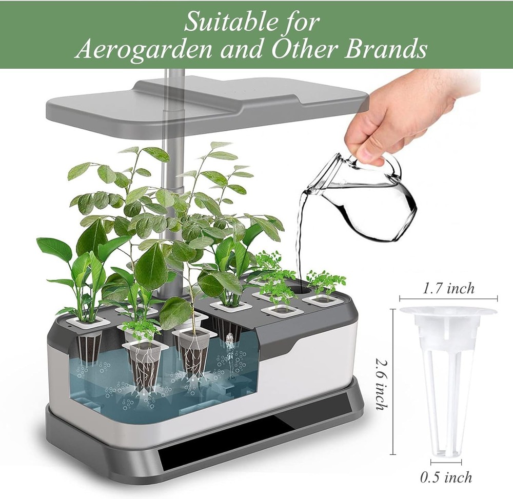 66-Piece Hydroponic Seed Pod Kit for Indoor Growing Systems