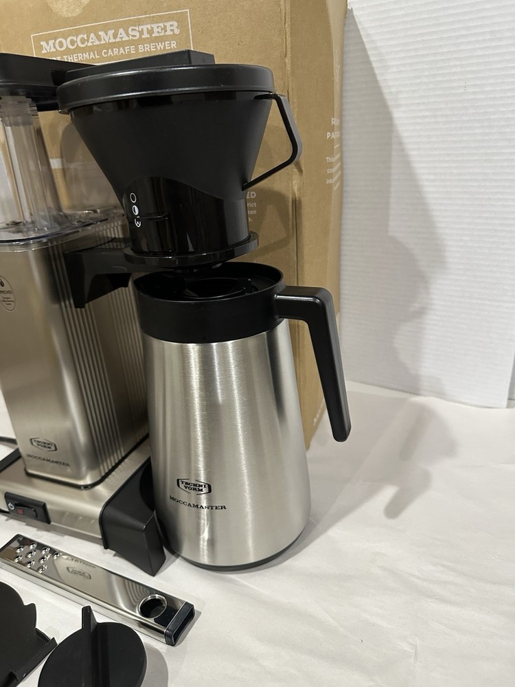 Technivorm Moccamaster 79116 KBT Coffee Maker Brushed Silver