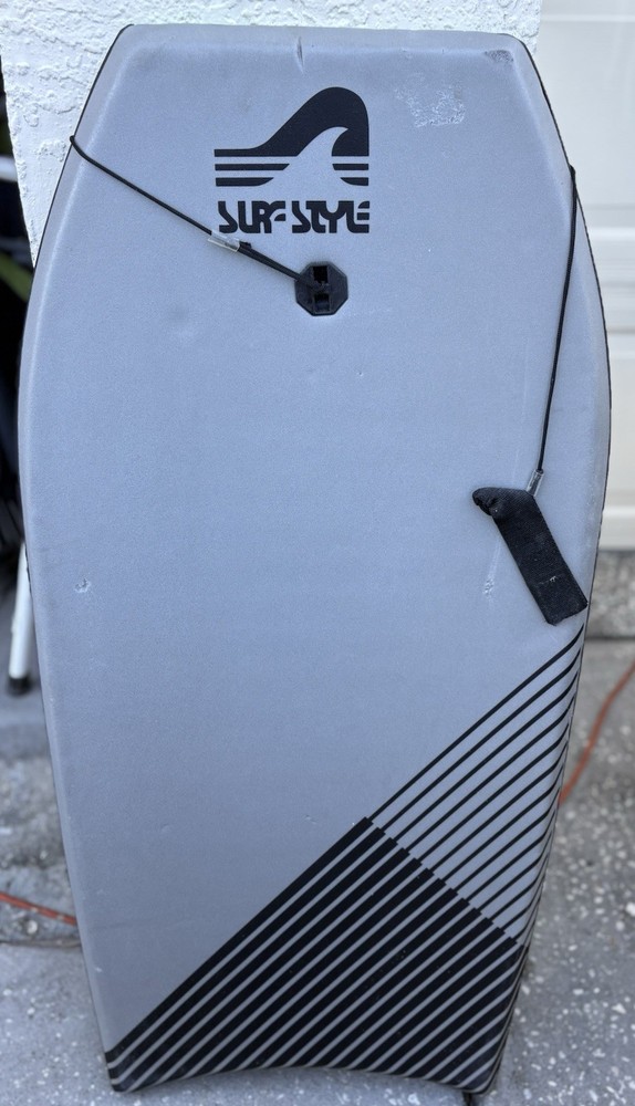 Surf-Style body board grey and black