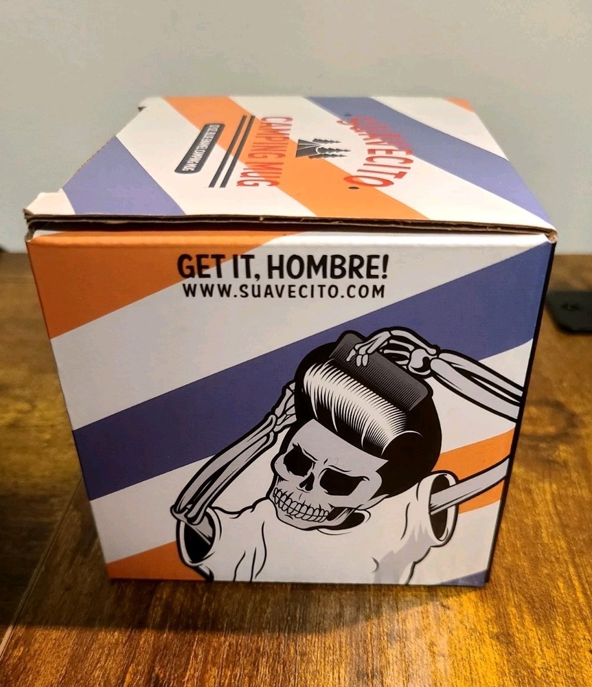SUAVECITO ENAMEL CAMPING COFFEE MUG