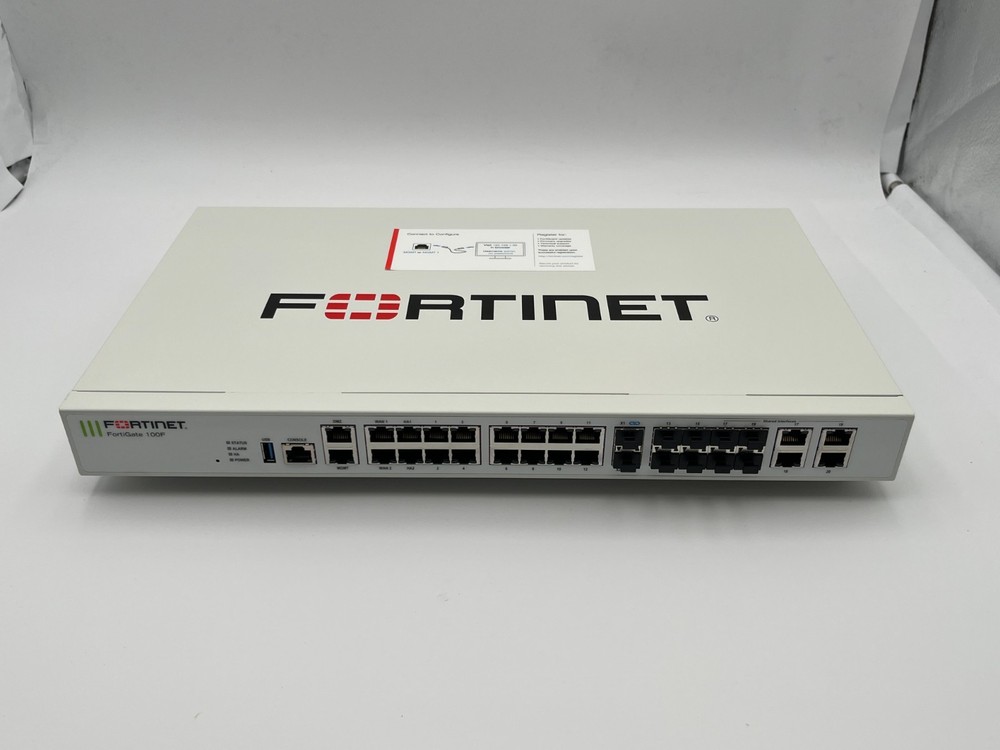 FORTINET FORTIGATE 100F FG-100F SECURITY APPLIANCE