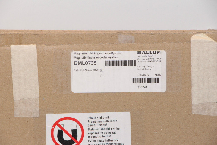 Balluff BML0735 BML-M02-A55-A3-M1900-E Magnetic Linear Encoder System 1900mm NEW