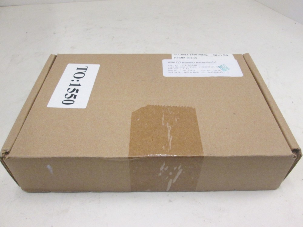 ASM, 05-00348, 128 MB Compact Flash, Industrial Grade, New