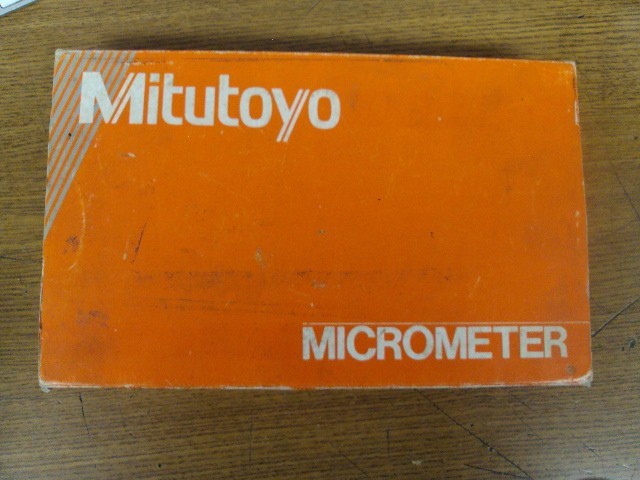 Mitutoyo 229-127 Depth Micrometer DMC 2.5-4" Kit in Case B417