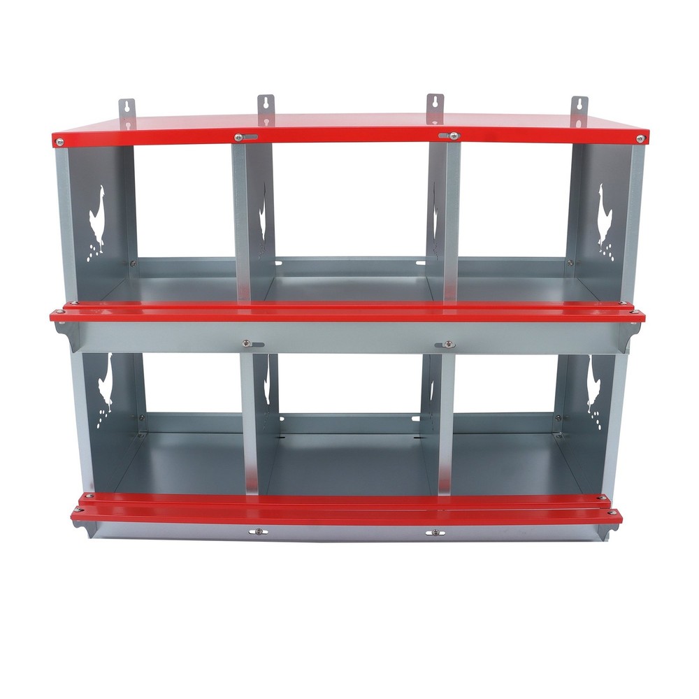 Durable Nesting Box Chicken Laying Boxes 6 Compartment Nesting Boxes For Chicken
