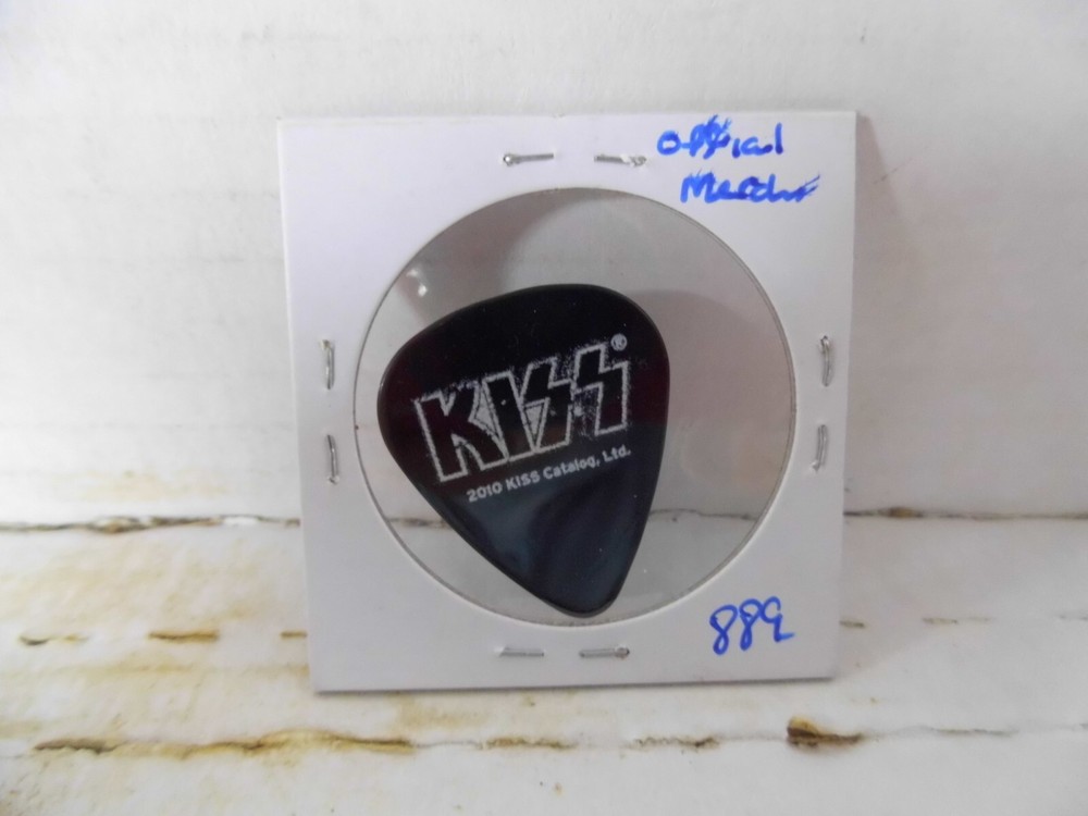KISS "GENE SIMMONS" 2010 GUITAR PICK~READ DESCRIPTION #14~16