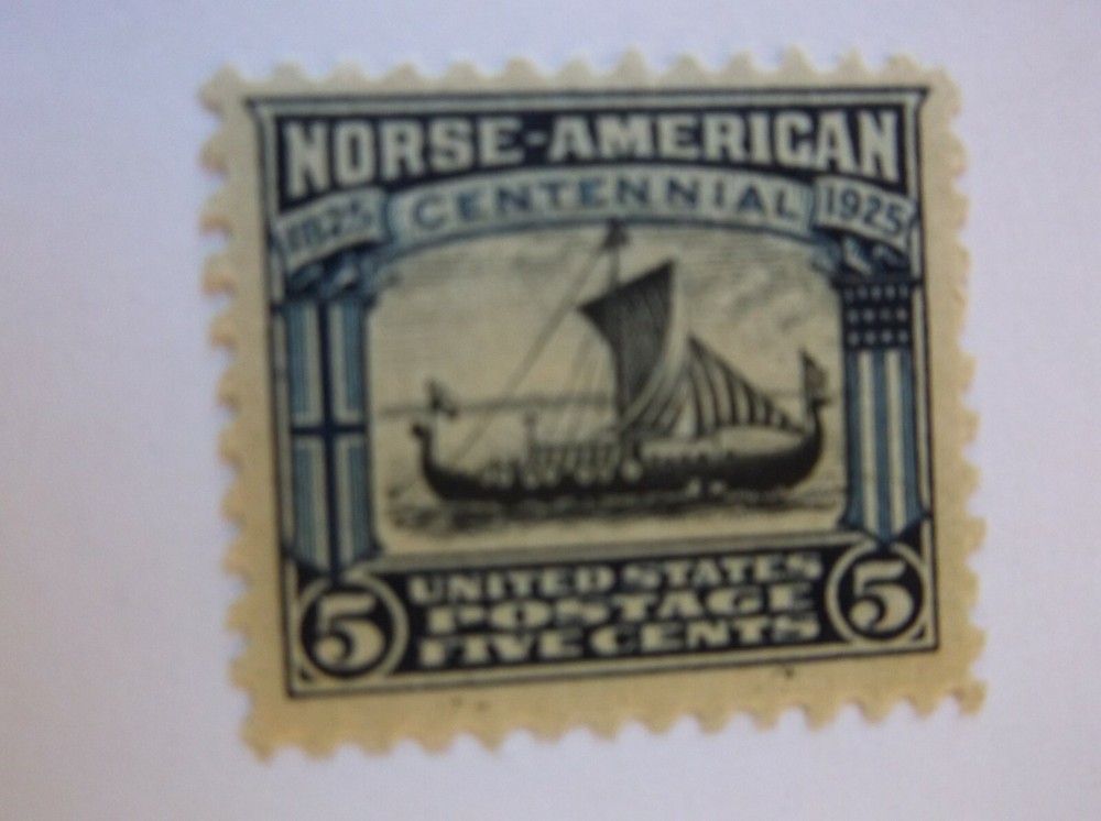 Three US #621 Blue MNH Centennial Five Cent Stamps SCV $57