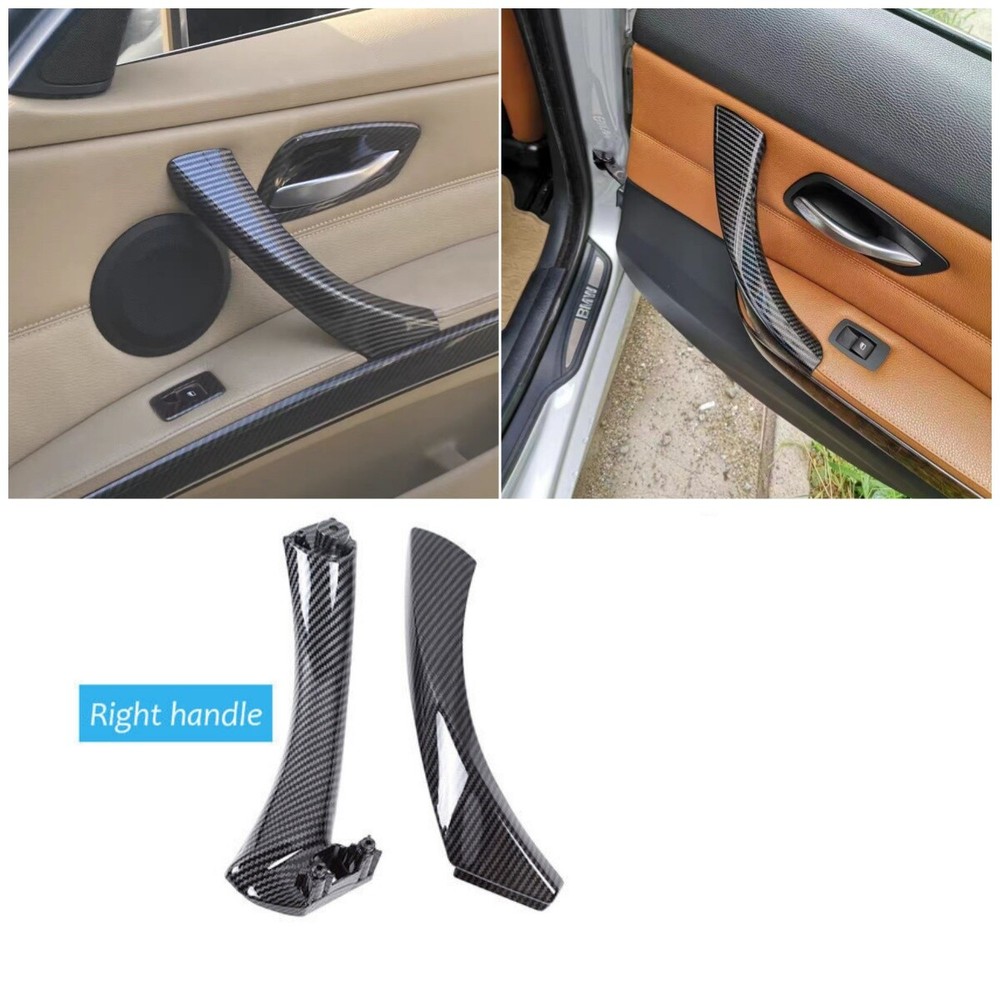 2PCS For 2005-2012 BMW E90/E91/E92 3-Series Passenger Side Interior Door Handle