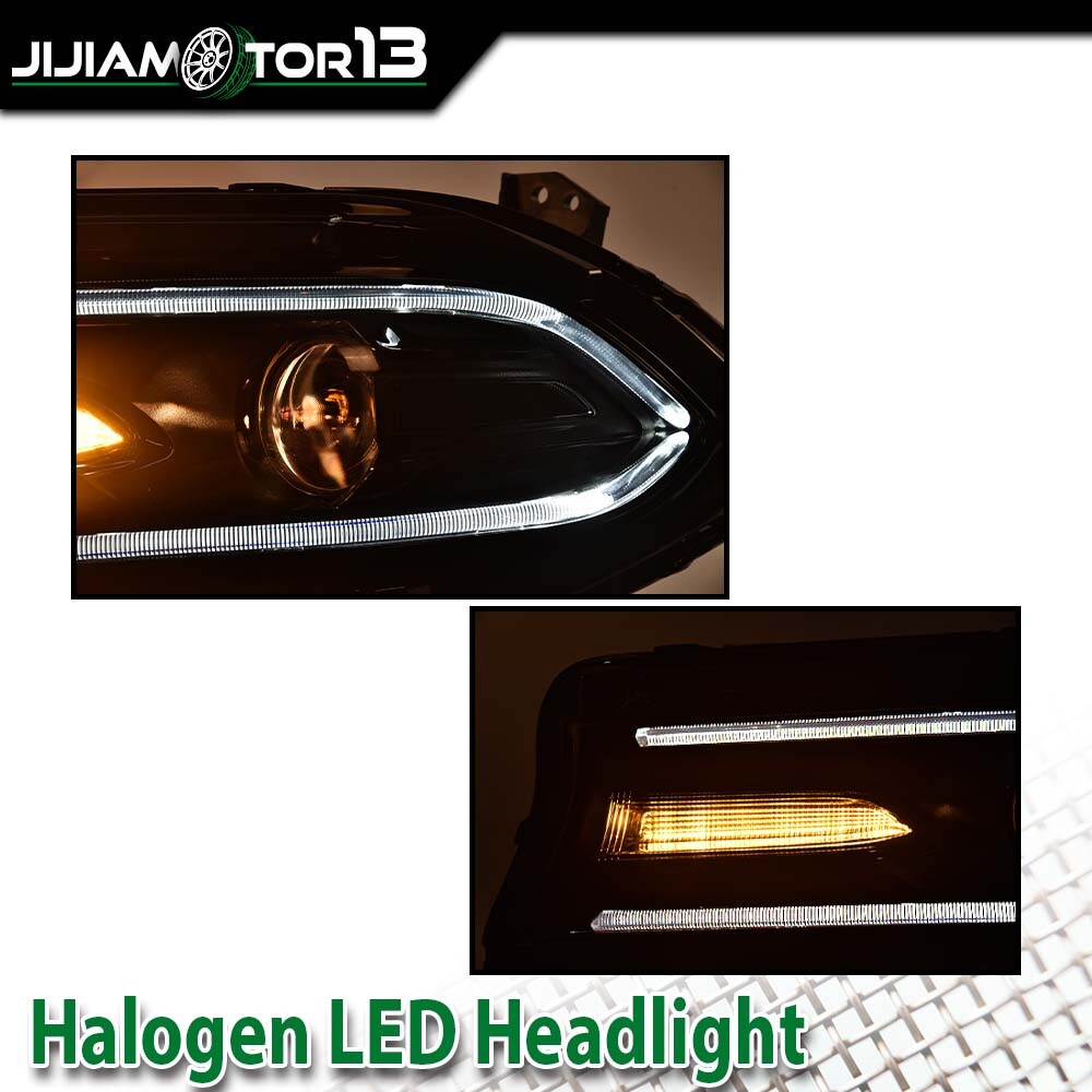 FIT FOR DODGE CHARGER 2015-2021 2022 HALOGEN HEADLIGHT LAMPS RIGHT + LEFT SIDE