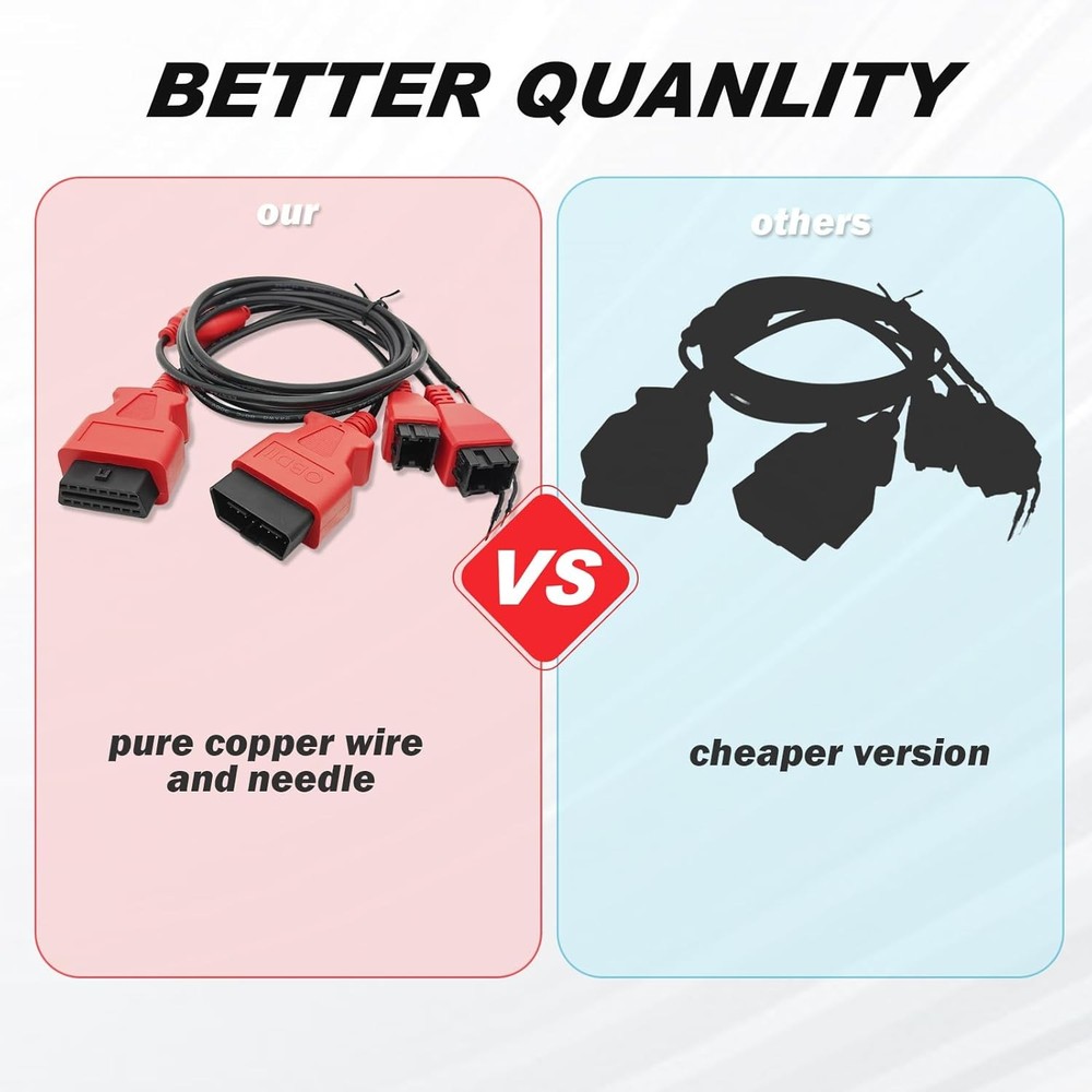 OBDIISVS 12+8 SGW Bypass Cable for FCA Chrysler Jeep Diagnostic Programming