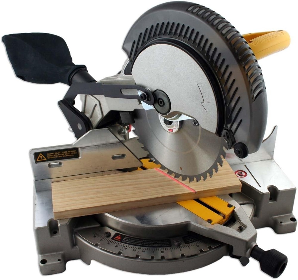 Laser Guide for Miter and Portable Saws Precision Cutting Tool Grey