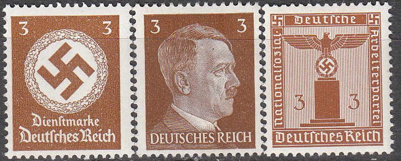 AUTHENTIC Historical Artifact Germany WWII 3rd Reich Adolf Hitler Official MNH 2