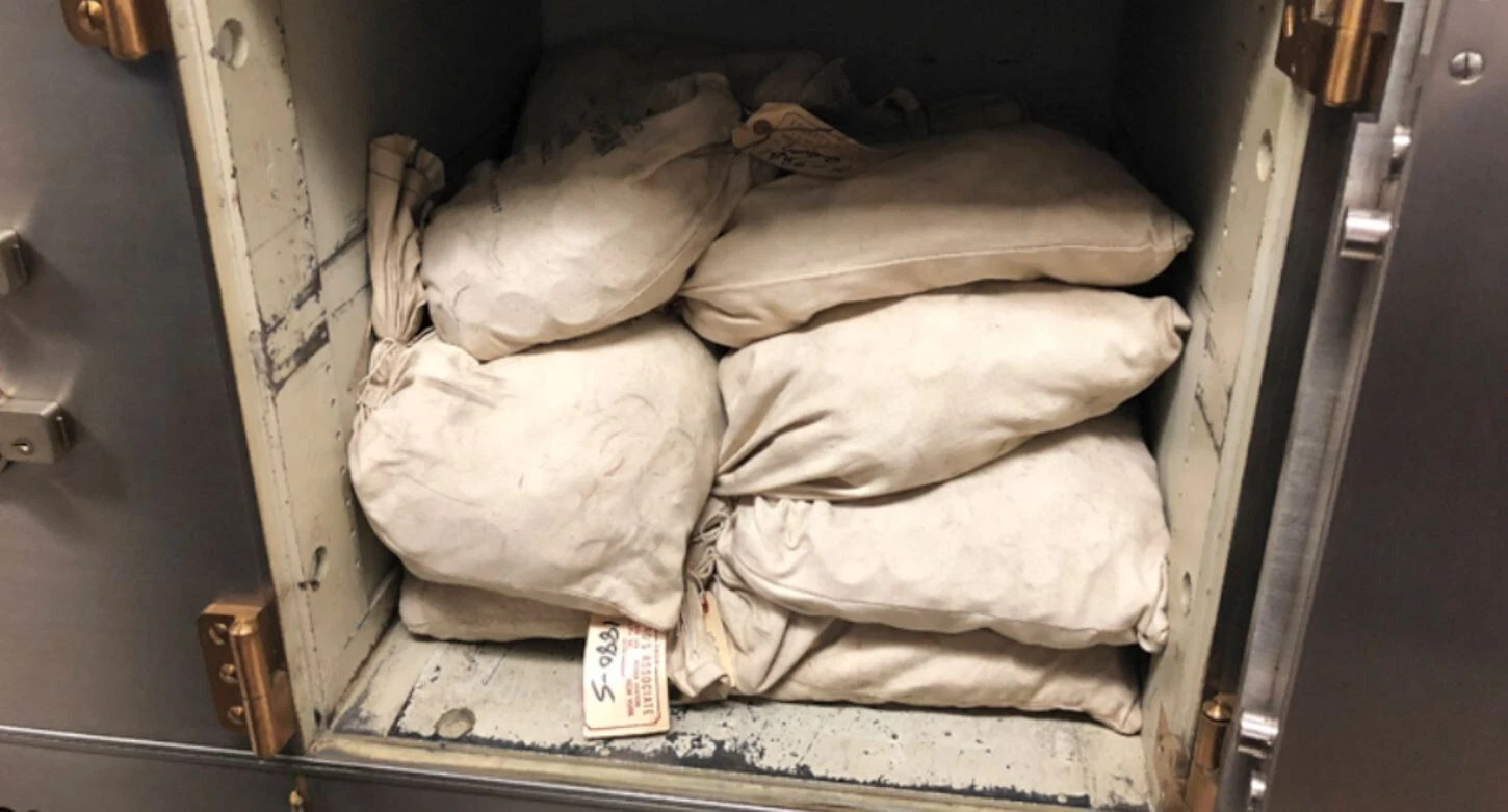 The 1878 CC version of the Morgan silver coin is very exquisite in Carson City