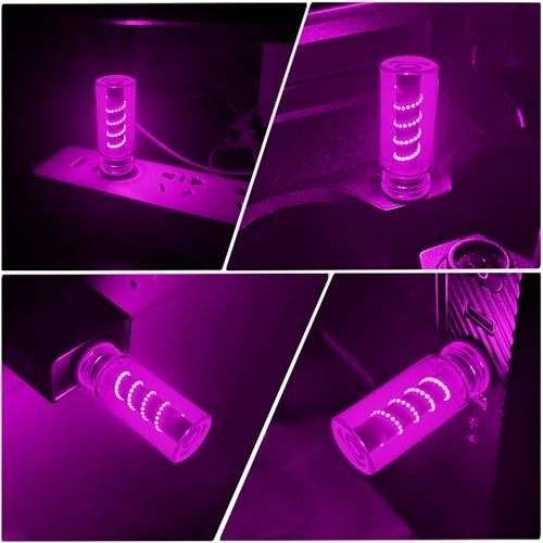 USB Light for Car, Touch Dimmable Retro Interior Lamp LED Ambient purple