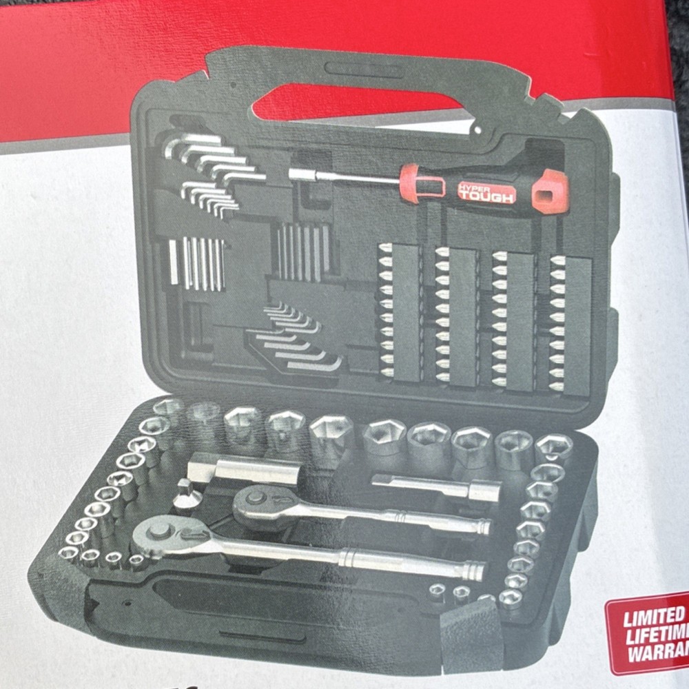 Hyper Tough Brand New 110 Pc Tool Set