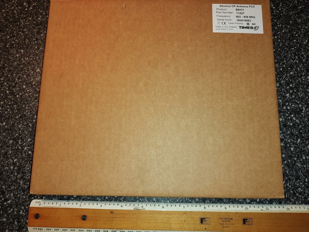 New Times-7 B6031 RFID Flat Panel Antenna RAIN Circular Polarized