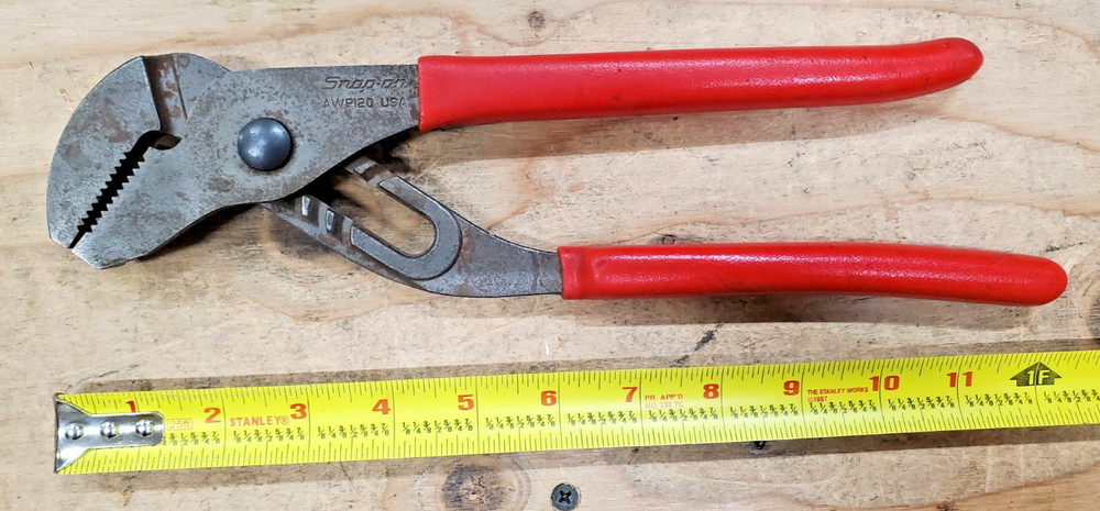 Snap On AWP120 Pliers Slip Joint Adjustable