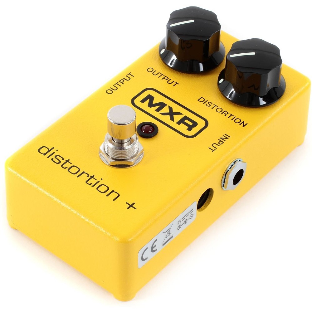 MXR M104 Distortion+ Guitar Effects Pedal with Cables