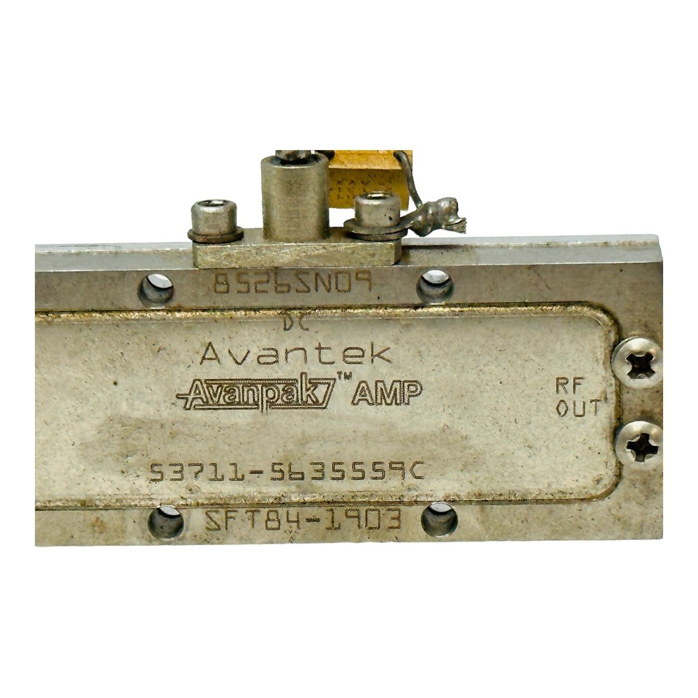 AVANTEK SFT84-1903 SMA AMPLIFIER USED