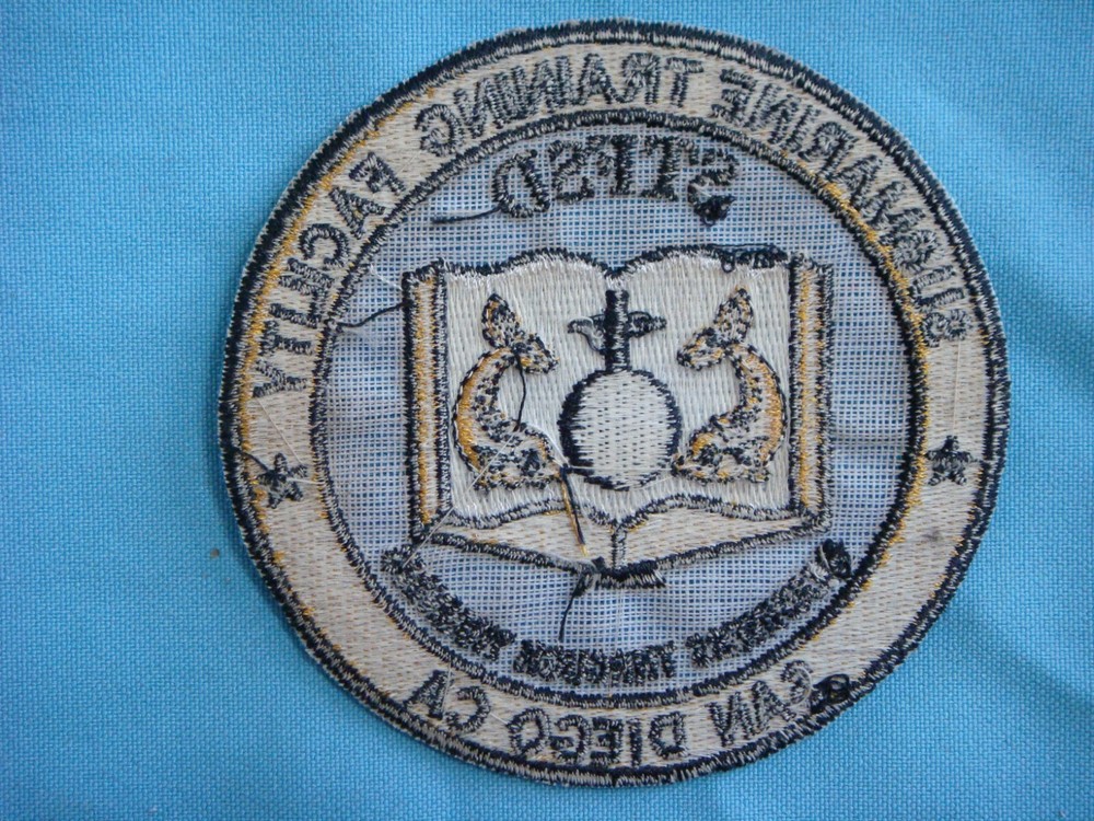 PATCH US SUBMARINE TRAINING FACILITY SAN DIEGO CALIFORNIA