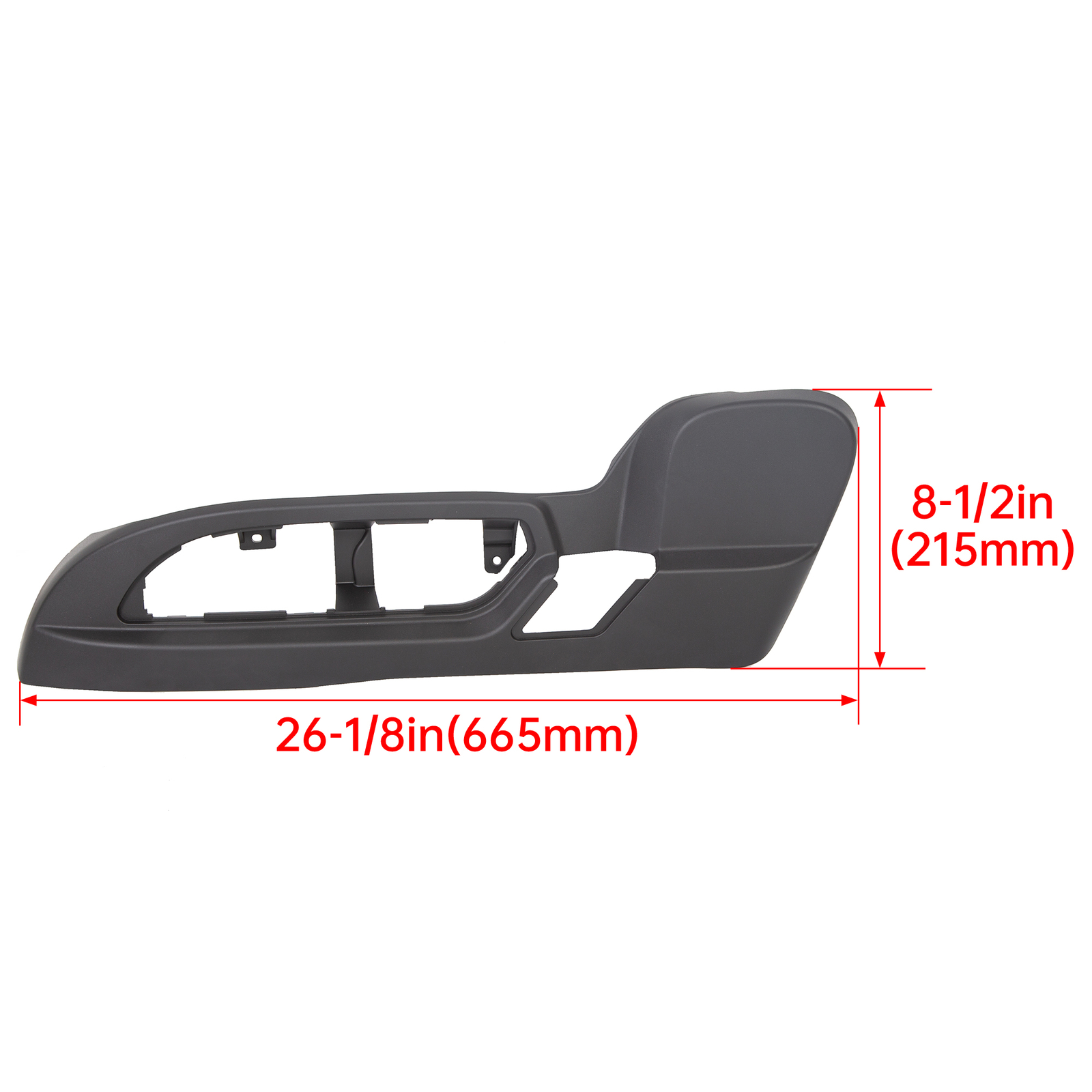 For Traverse Acadia Enclave 2009-2017 Driver Seat Switch Track Cover Bezel Trim