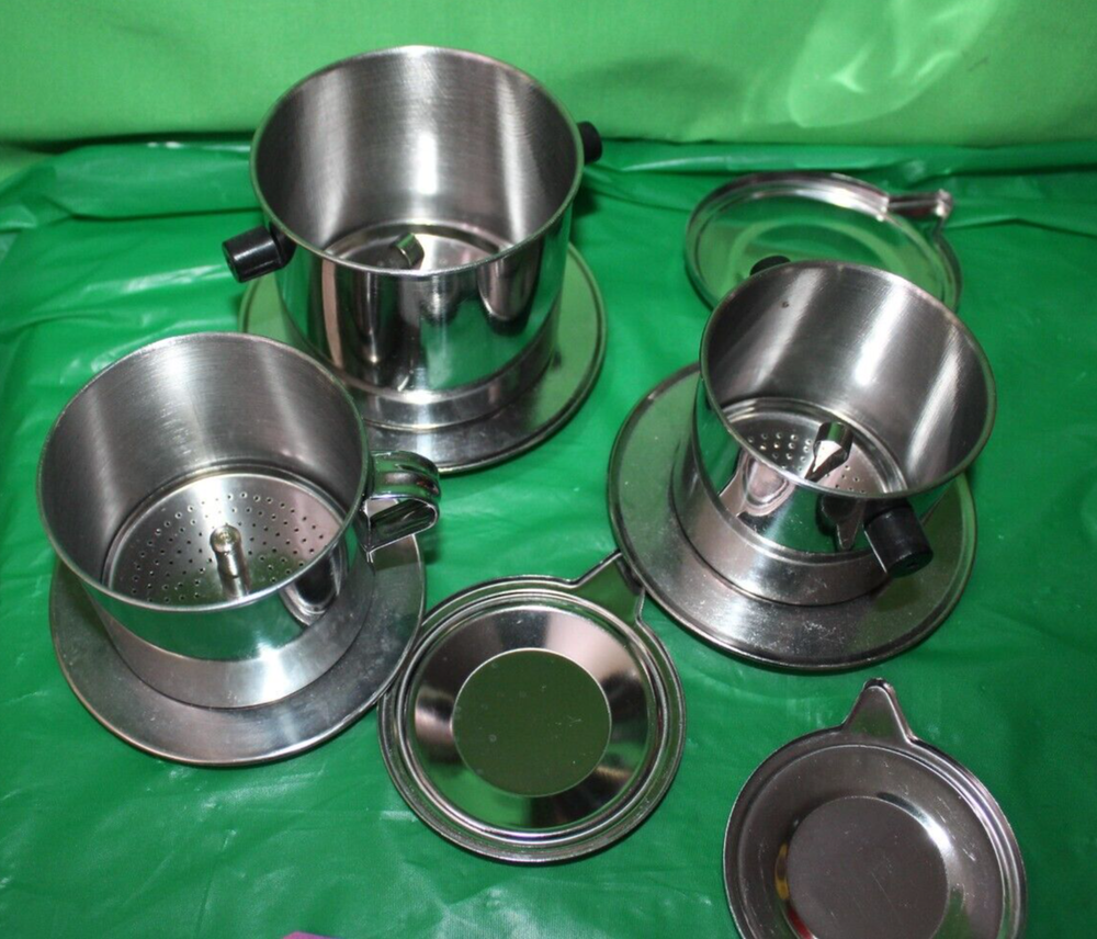 Vietnamese Coffee Set Hand Brewed Aluminum Drip Press Maker