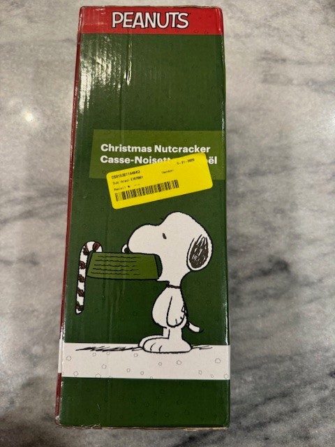 Peanuts/Hollywood Nutcrackers Kurt Adler Snoopy Hollywood Nutcracker, 12-Inch