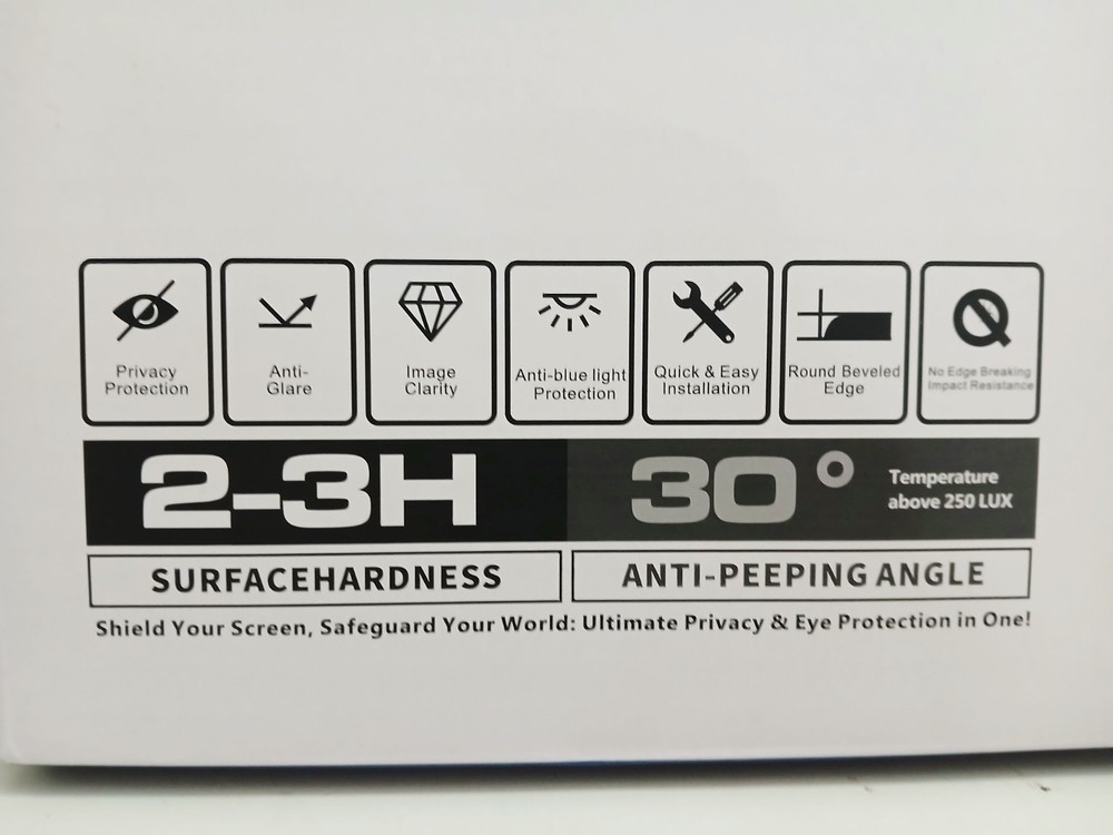 Hanging Computer Privacy Screen Protector Shield Compatible for 21.5 inch 16:9