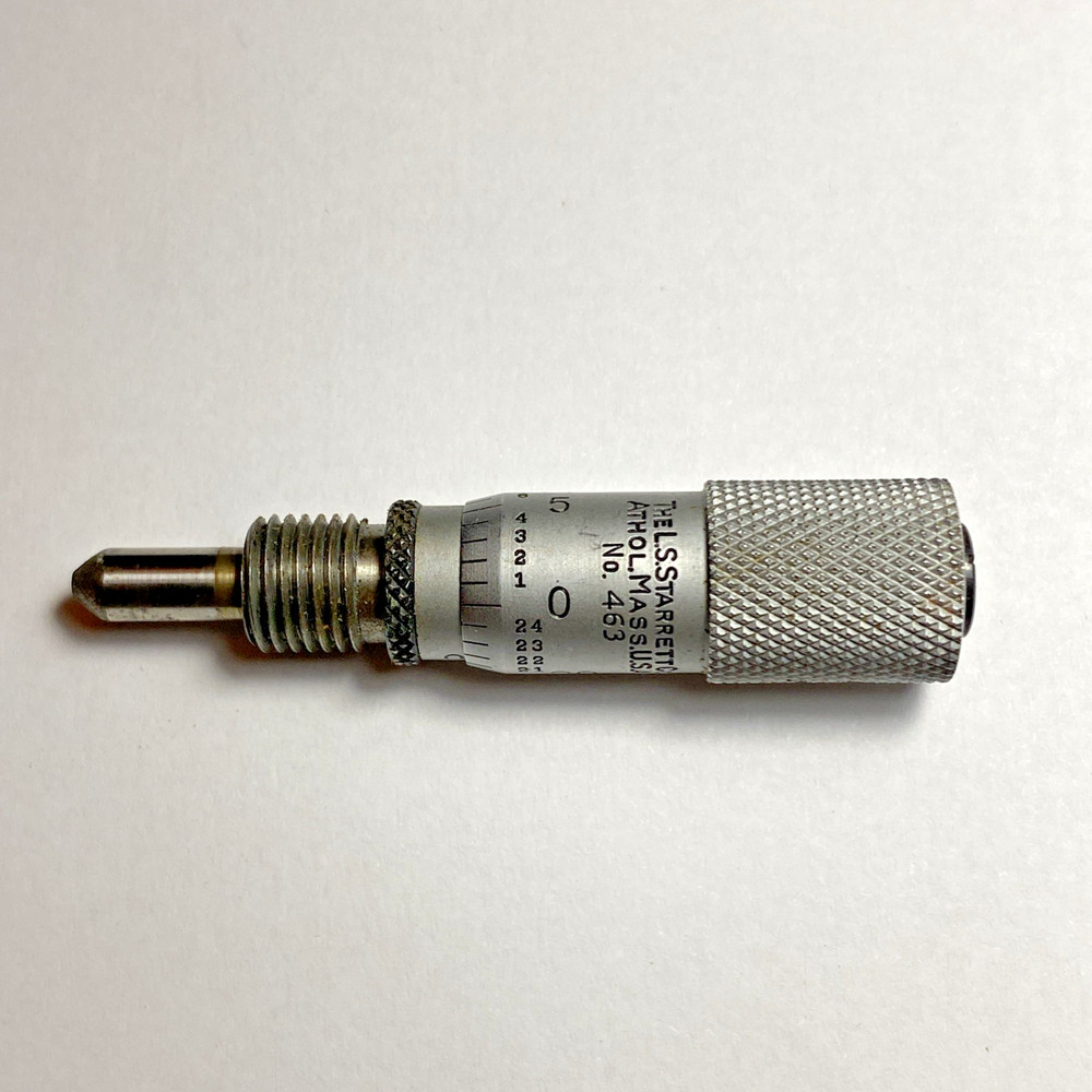 Starrett Micrometer Head NO. 463 USA