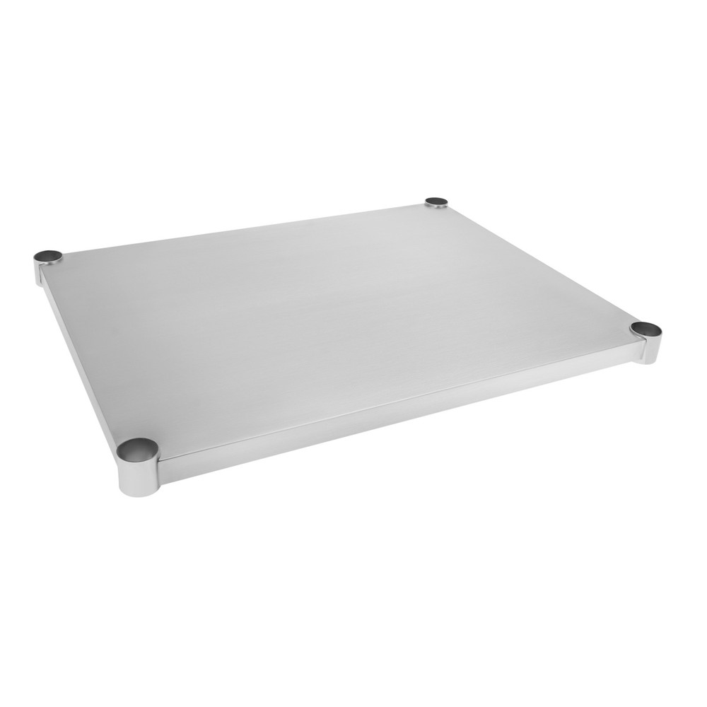 Under Shelf for Work Tables Stainless Steel Adjustable Lower Stand Multiuse Rack