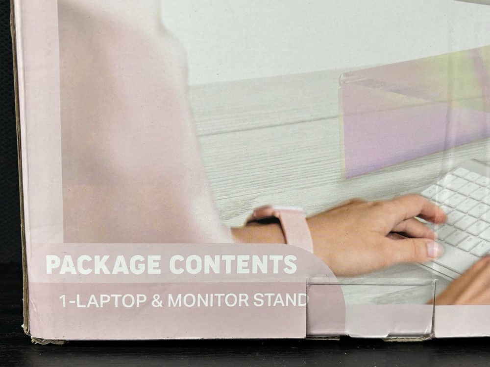 IJoy Laptop Stand - Opal Sky: Portable Computer Riser for Laptops Up