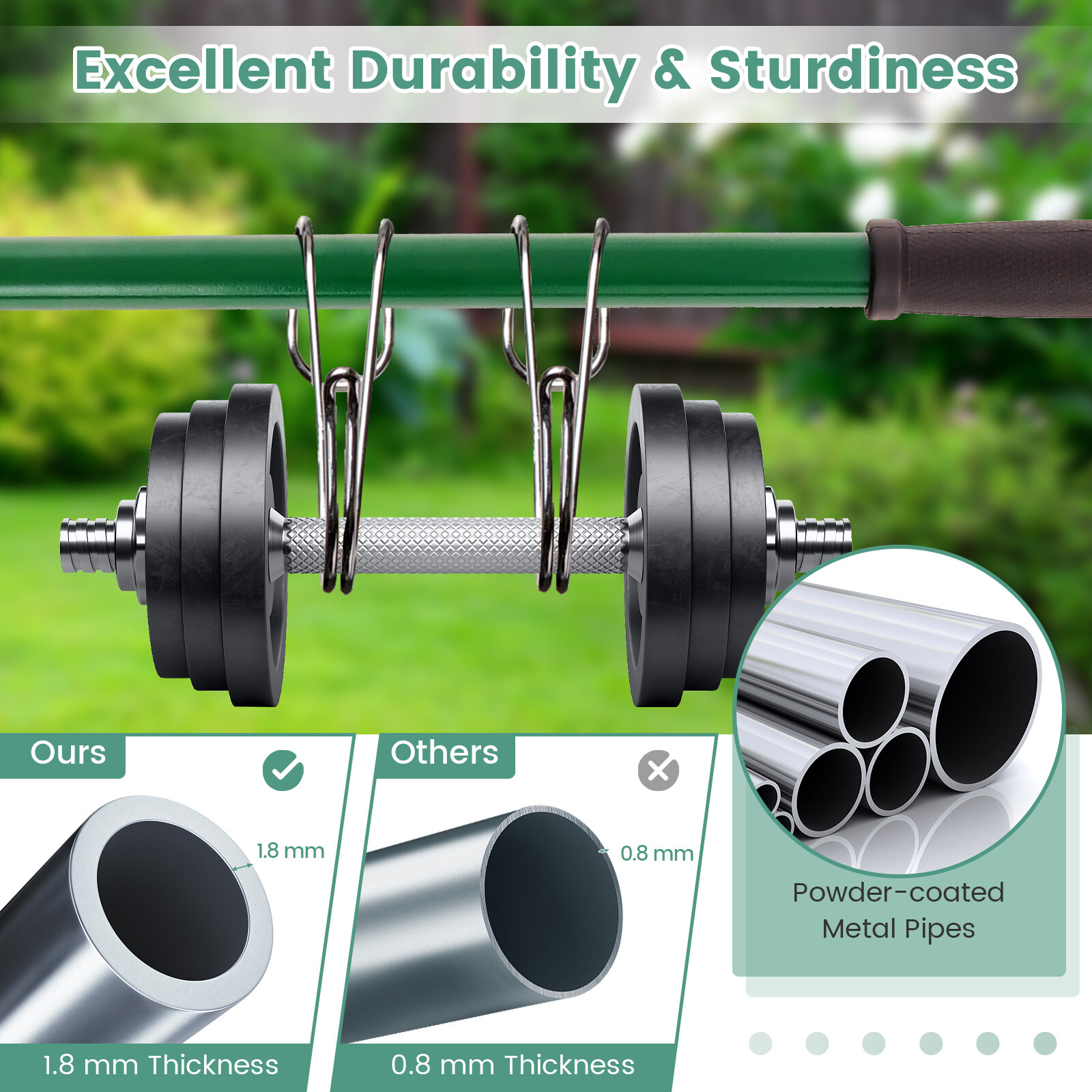 Lawn Leveling Rake 30" x 10" Level Lawn Tool Landscape Rake for Garden Farm