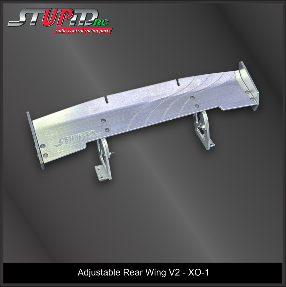StupidRC XO-1 Adjustable Rear Wing V2