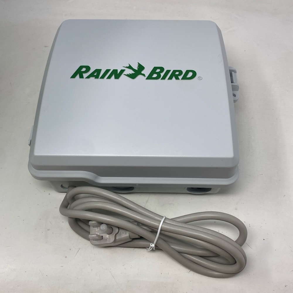 Rain Bird SST600OUT 6-Zone Sprinkler Timer, Gray/Green