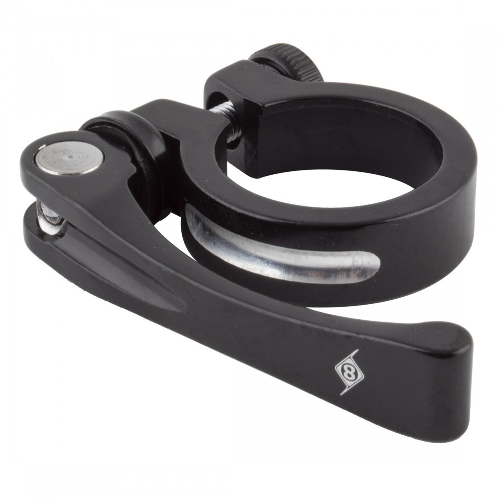 Origin8 Pro Force QR Seatpost Clamp 34.9mm Aluminum, Extra Leverage Quick
