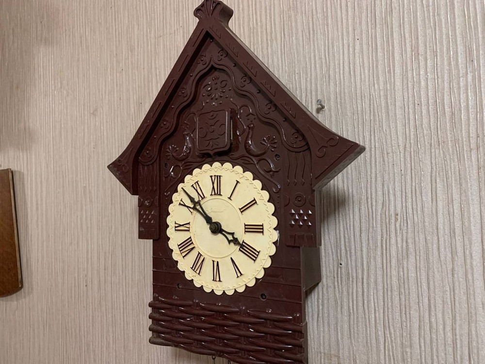 Soviet Vintage Cuckoo clock, USSR clock, Soviet working clock, Working cuckoo