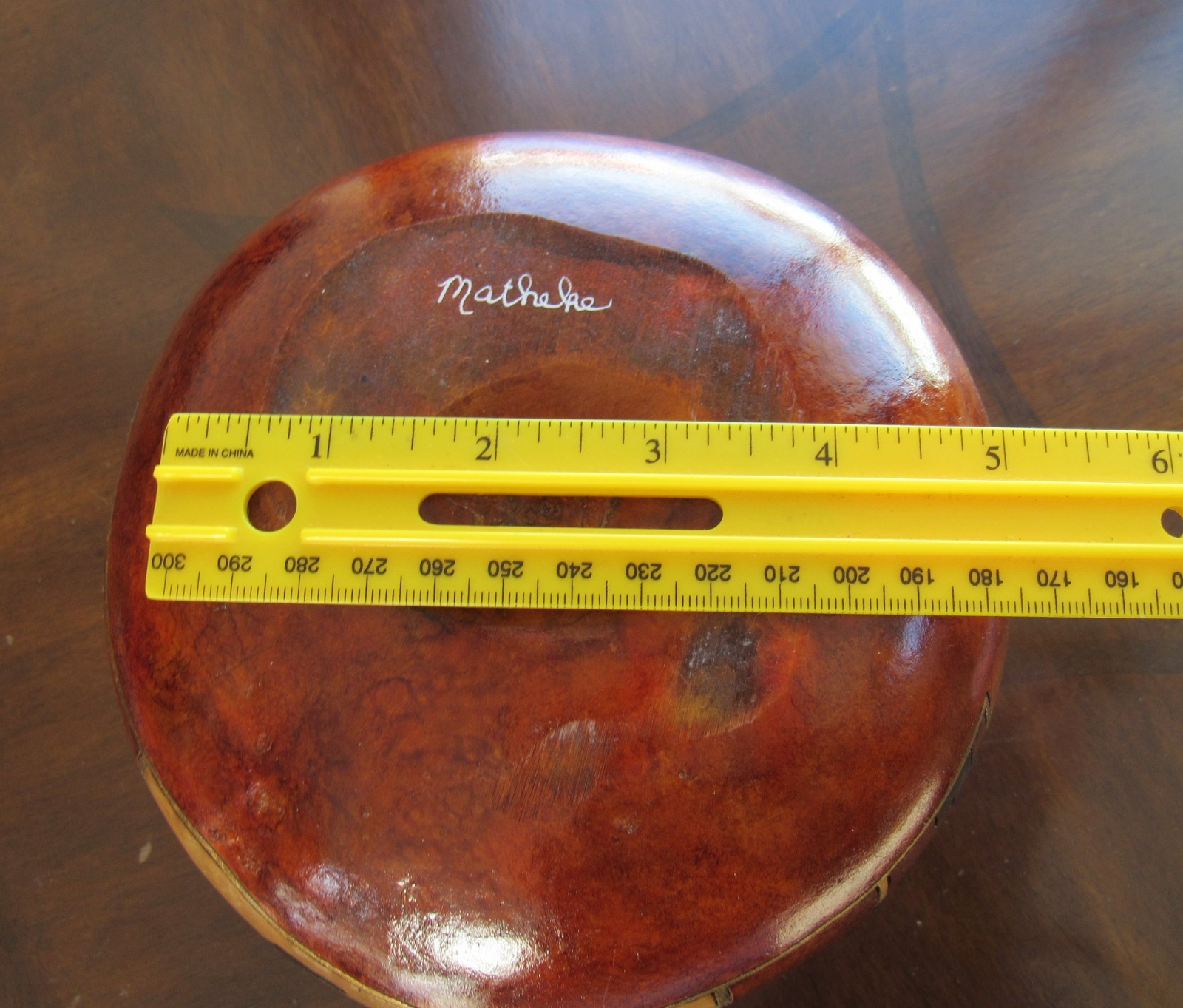 Gourd Art Southwestern Home Decor Handmade by Karen Matheke/Turquoise.