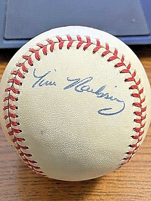 TIM NAEHRING SIGNED AUTOGRAPHED OAL BASEBALL!  Red Sox!