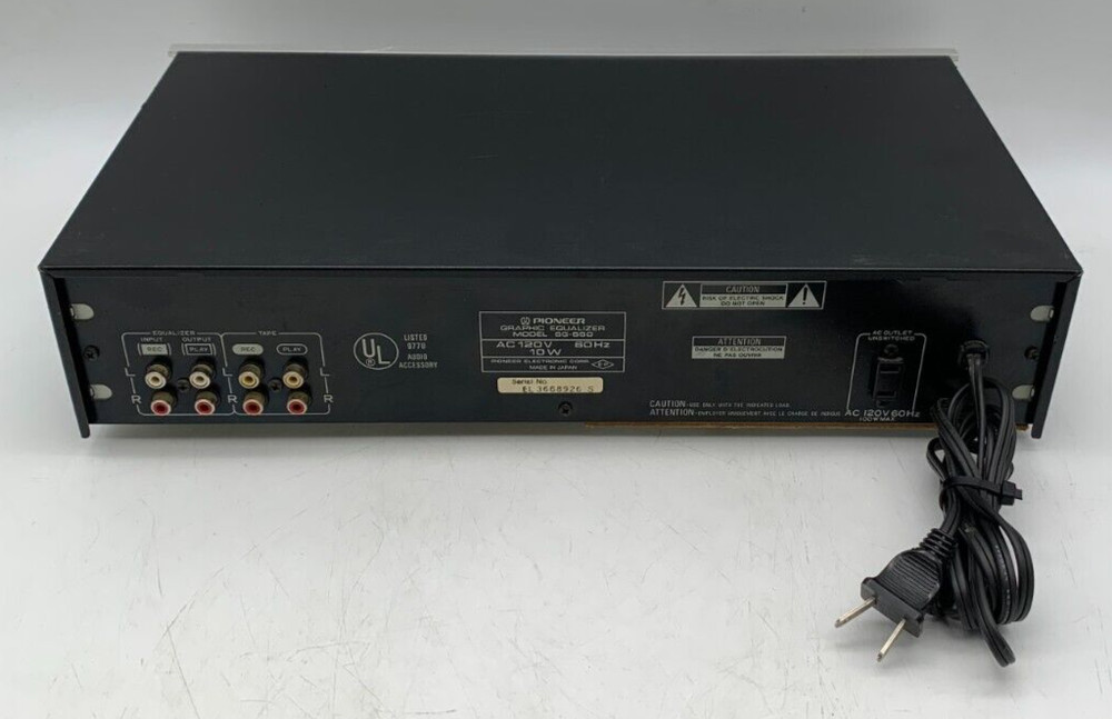 Pioneer SG-550 Equalizer