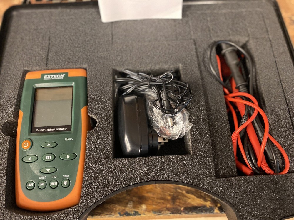 Extech PRC15 Current / Voltage Loop Calibrator Meter NIST Calibration Hand-held