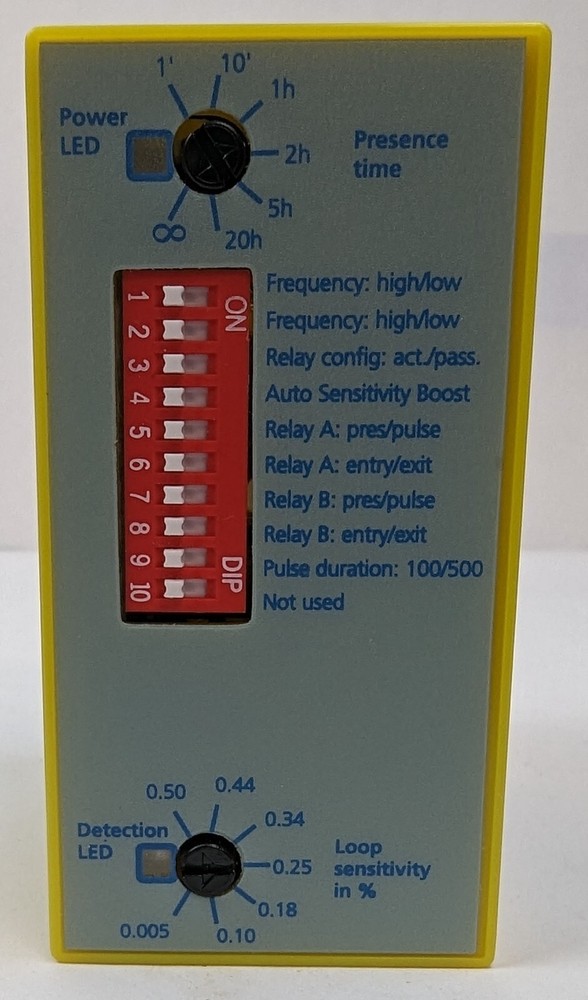 BEA MATRIX-2-S-12-24 Loop Detector Induction Vehicle Sensor 12-24Vac/Vdc NEW