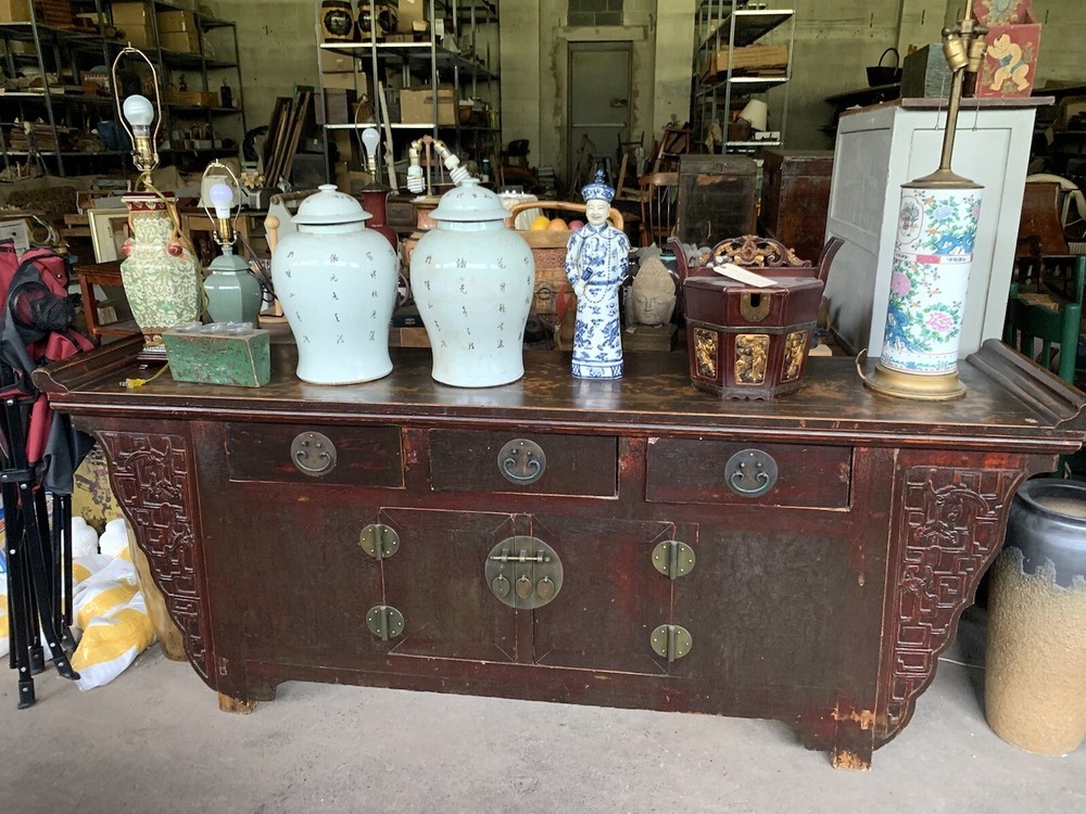 Antique Chinese Buffet Table