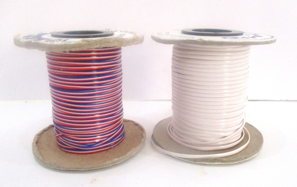 14 Partial Rolls Rexlace Plastic Lacing & Braiding for Crafts 3/32" Wide