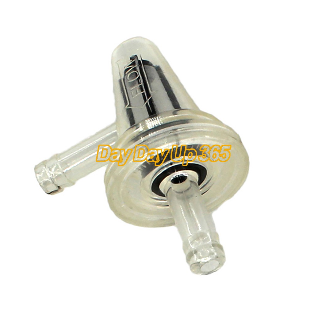 Inline Fuel Filter Right Angle for Atv Dirt Bike Motorcycle w/ 1ft 6*9 Fuel Line