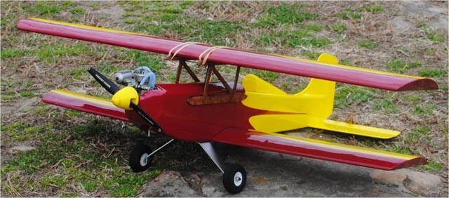 Classmate 3ch .10 39" Wingspan RC Model Airplane Printed Plans & Templates