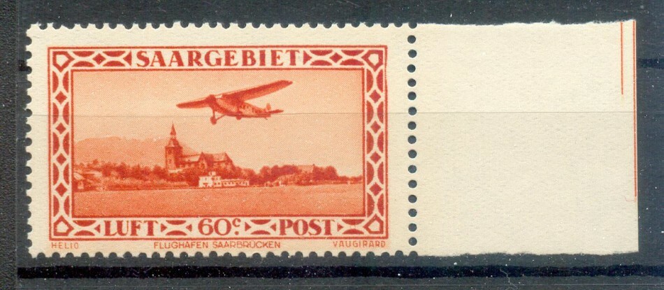 Saar 158IV Variety MNH Mint (E6426