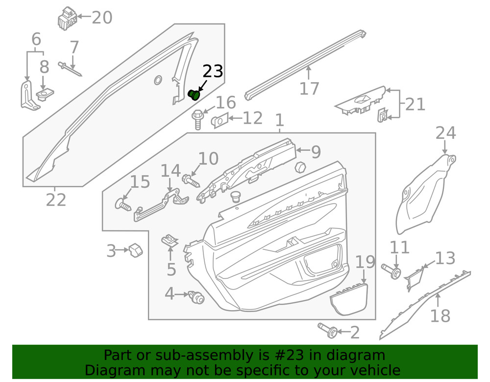 Genuine Ford Window Molding Bolt W712792S300